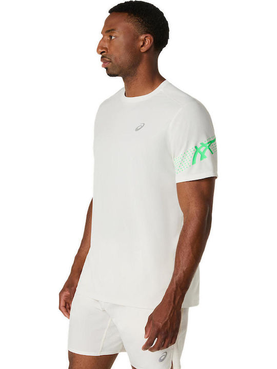 Αθλητικό T-shirt Ασημί