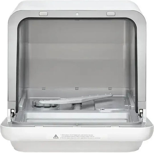 Bomann Countertop Dishwasher for 2 Place Settings W44xH44cm White