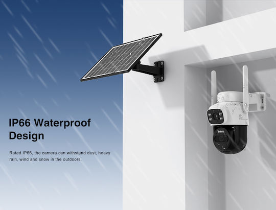 Vstarcam BG622DR IP Surveillance Camera 4G Full HD 1080p Waterproof Battery Powered with Two-Way Communication and Lens 4mm