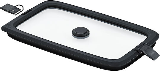 Glas Vakuumdeckel Flexx2go Container Rösle 1,5 Liter Transparente