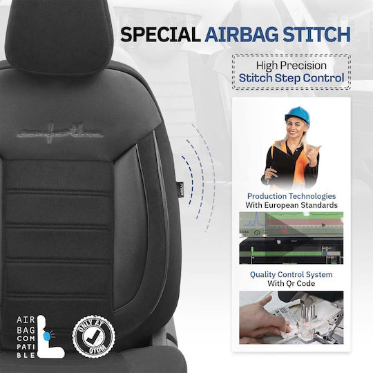 Premium Universal Car Seat Covers Non-fractionated Otom Comfortline 209