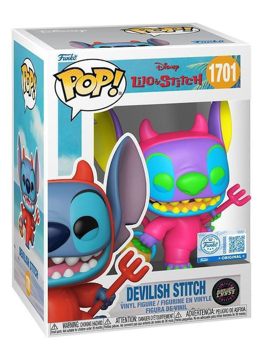 Funko Pop! Movies: Lilo & Stitch - Devilish Stich 1701 Special Edition