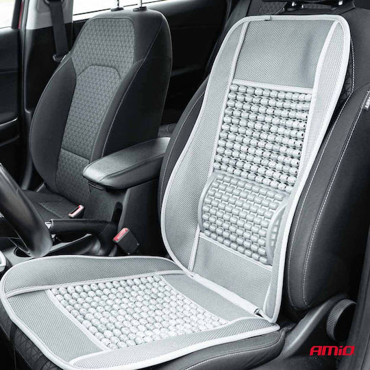 Car Seat Cover Massage Balls Lumbar Support Dimensions 110 X 46 Cm Color Gray