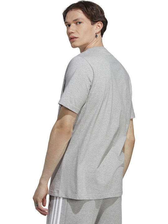 Essentials Embroidered T-shirt Γκρι