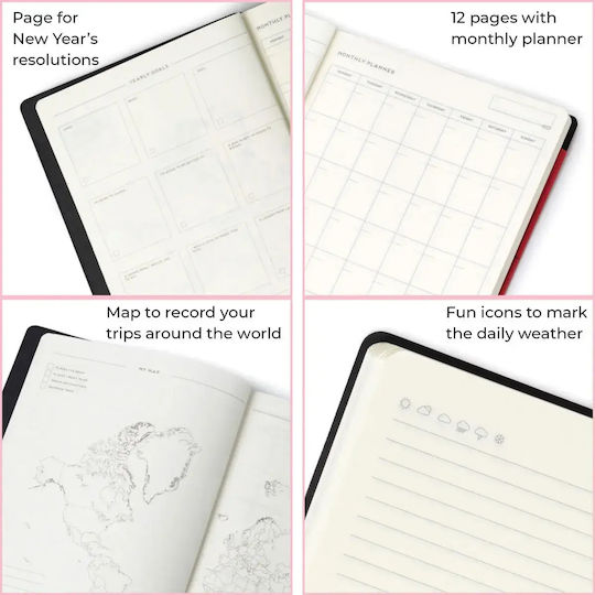 Legami Notebook 13x21 Medium Без Линии Черен Mynot0288 8052694029487