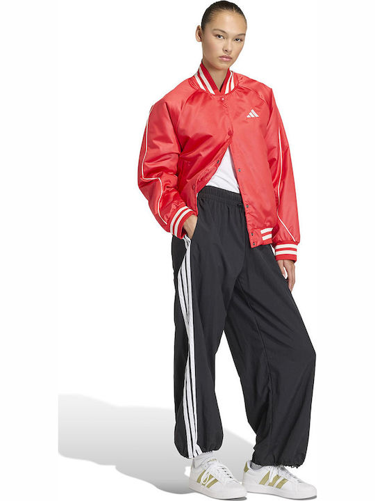 Damen Bomberjacke Red