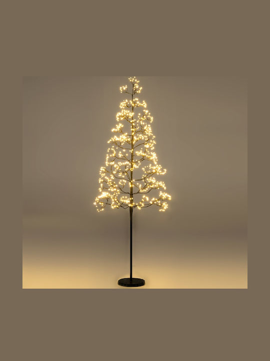 Weihnachtsbaum 150cm mit LED-Beleuchtung Weiß