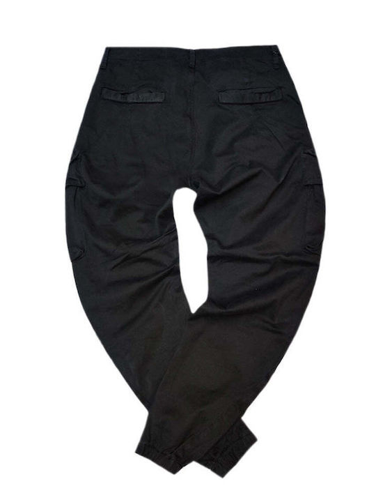 Pantaloni cu Croială Normală Black