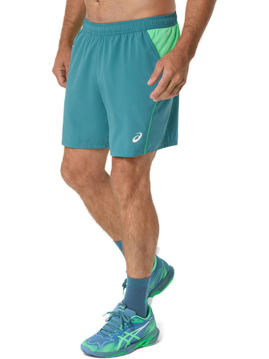 ASICS Padel 2041A350-300 Men's Shorts Green