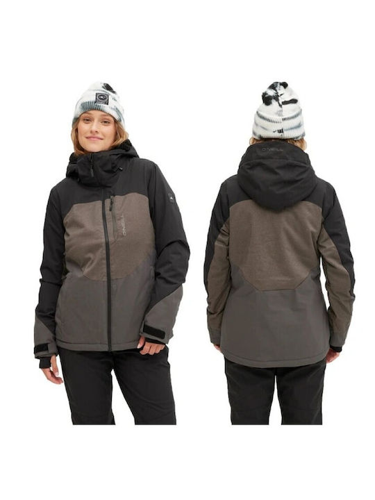 O'Neill 1500057-49010 Γυναικείο Μπουφάν για Σκι & Snowboard Πολύχρωμο
