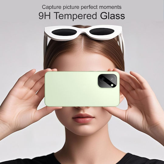 Imak Camera Protection Tempered Glass Black for the OnePlus 15R 5G