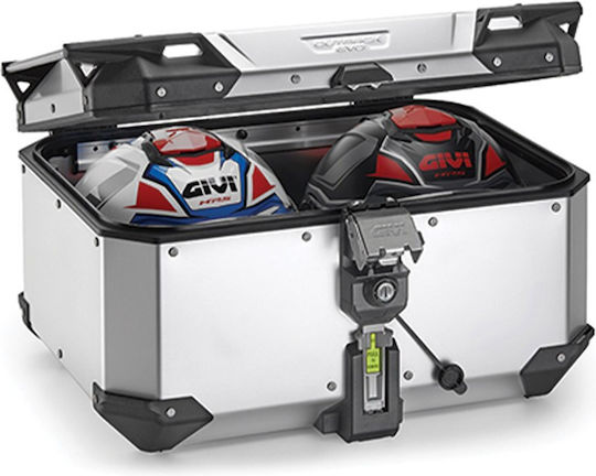 Givi Motorrad-Topcase Monokey Aluminium 58lt Schwarze