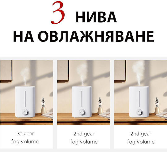 Lydsto F200 Пречиствател за Въздух / Ултразвуков Овлажнител 25W за Помещения 20m²