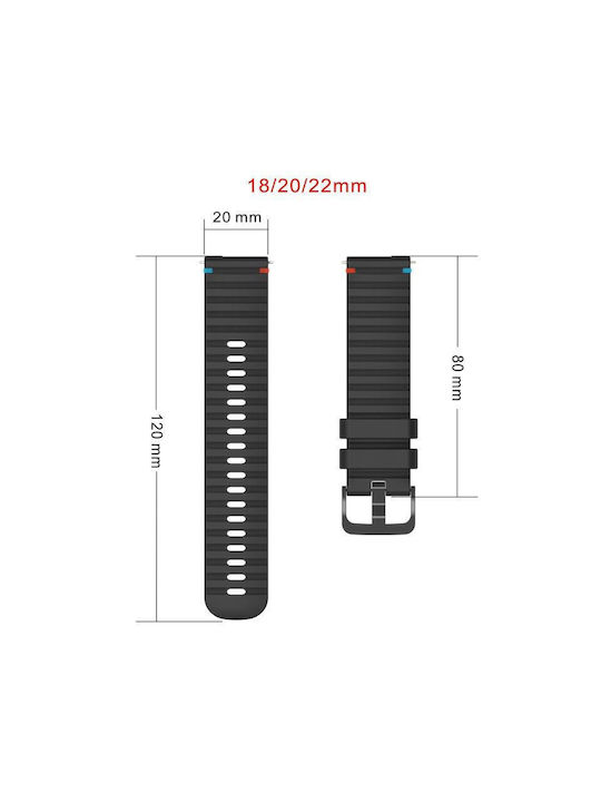 Λουράκι Σιλικόνης Πράσινο (Honor Watch GS 4)