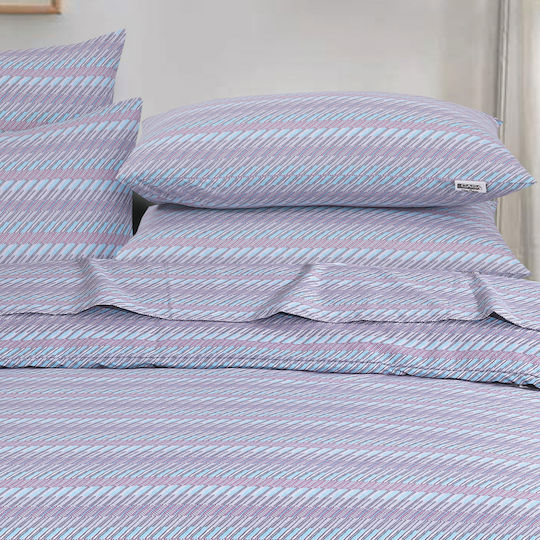 Casa Colori Σετ με Φάσα Ριγέ 50x70cm CCSM5070E-CALM WAVE Casa Colori Σετ με Φάσα Ριγέ 50x70cm CCSM5070E-CALM WAVE