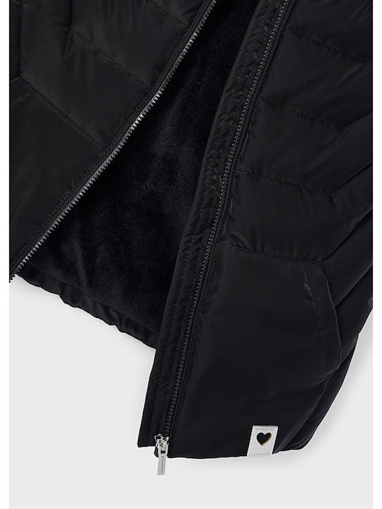 Kinder Freizeitjacke Ärmellos Schwarz