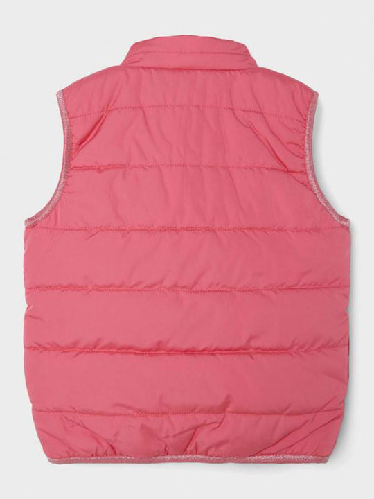 Geci Pentru Copii Matlasate Fără Mâneci Scurte Fuchsia