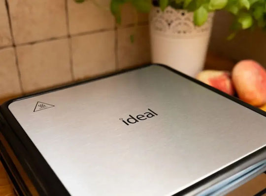 Ideal Βαφλιέρα για Τετράγωνες Βάφλες 4 Θέσεων 2000W