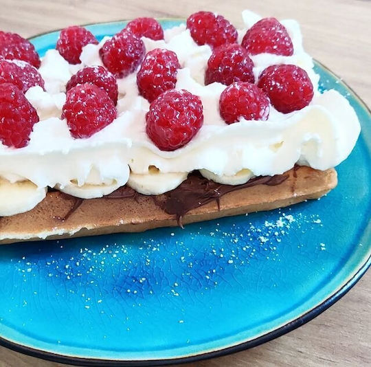 Dezal 301.5.1 Lwn Dezal Waffeleisen für Rechteckige Waffeln 2 Leistungssätze 1300W