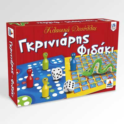 Επιτραπέζιο Παιχνίδι Γκρινιάρης - Φιδάκι για 2-4 Παίκτες 5+ Ετών Δεσύλλας