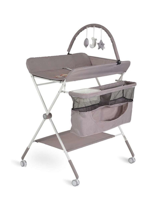 Comodă Pentru Bebeluş Gri 79x73x95cm