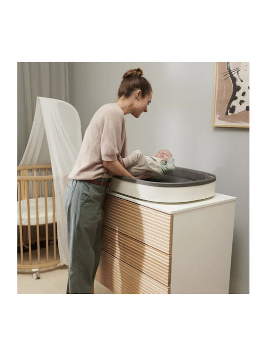 Sleepi Baby Dresser with 3 Drawers Brown 88x53.7x88.5cm