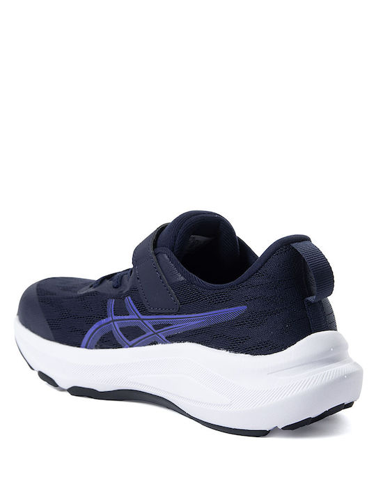 Gt-1000 Kids Sports Shoes Running with Hoop & Loop Closure Navy Blue
