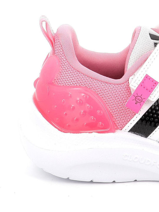 El C Kids Sports Shoes Running with Hoop & Loop Closure Pink