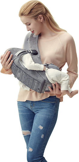 Bebe Stars Classic Carrier Cuddle Smoked Grey