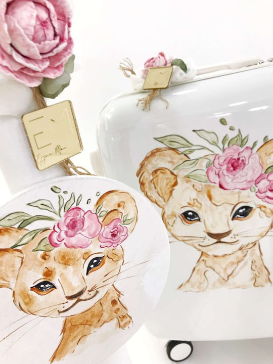 Elena Manakou Baby Löwin Taufset mit Thema Löwe