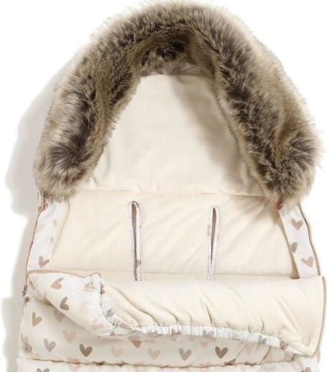 La Millou Aspen Combo Stroller Footmuff Beige