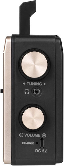 Kruger & Matz KM0830 Portable Radio Gray