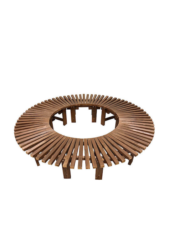 Bank Außenbereich Holz 210x210cm
