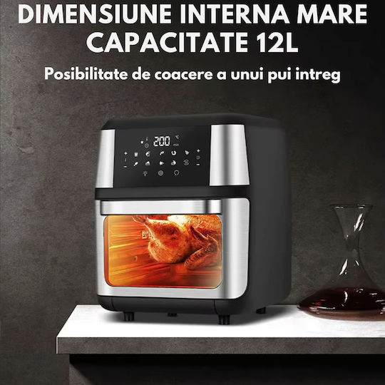 Air Fryer 12lt Μαύρο DB-0049