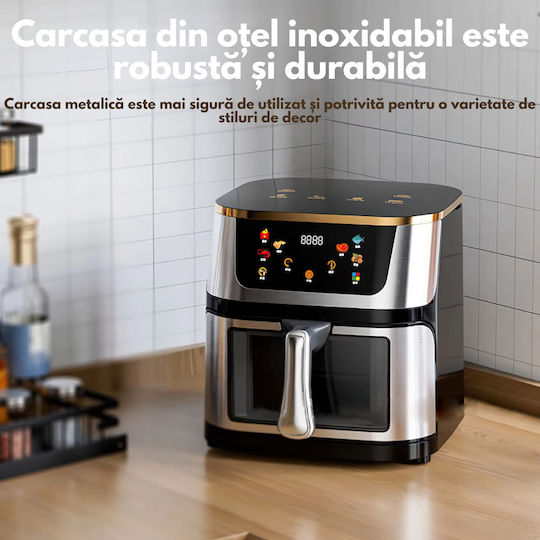Air Fryer 10lt Ασημί DB-0061