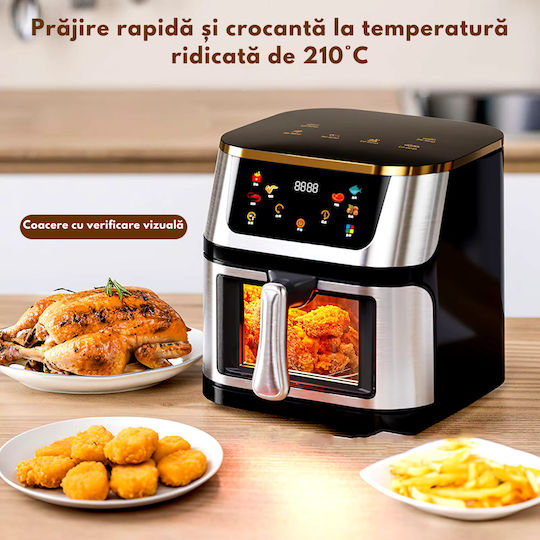Air Fryer 10lt Ασημί DB-0061