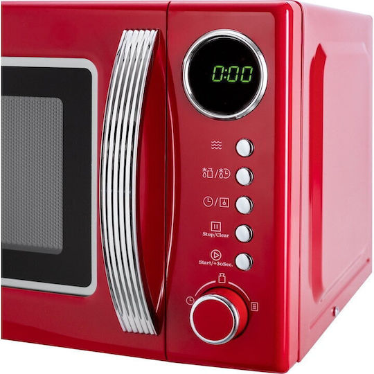 Daewoo Φούρνος Μικροκυμάτων με Grill 20lt Κόκκινος