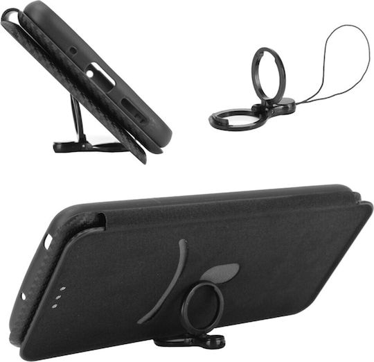 Carbon Fiber Book Black (Realme GT 8 Pro)