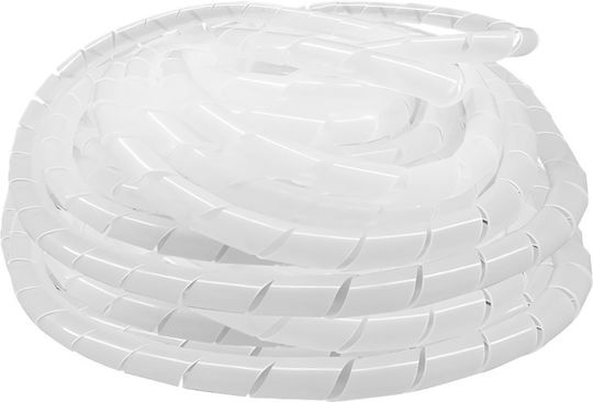 5012 5012 Kabelschutzvorrichtungen Spiral Kabelschutz für innen 4mm Außendurchmesser 6mm Transparent 01 Schwarz 02 Paket 10 Stücke