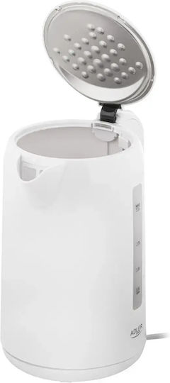Adler Fierbător 2.2lt 2200W Alb