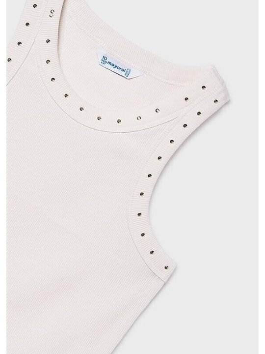 Kinderhemd Ärmellos Beige