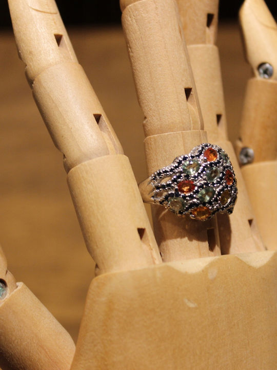 Songea Padparadscha Saphir Ring R16
