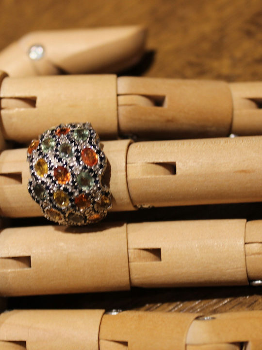 Songea Padparadscha Saphir Ring R16