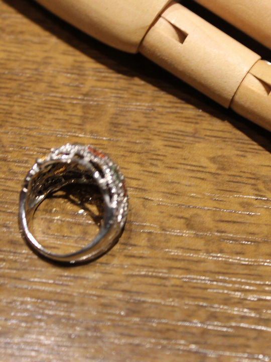 Songea Padparadscha Saphir Ring R16