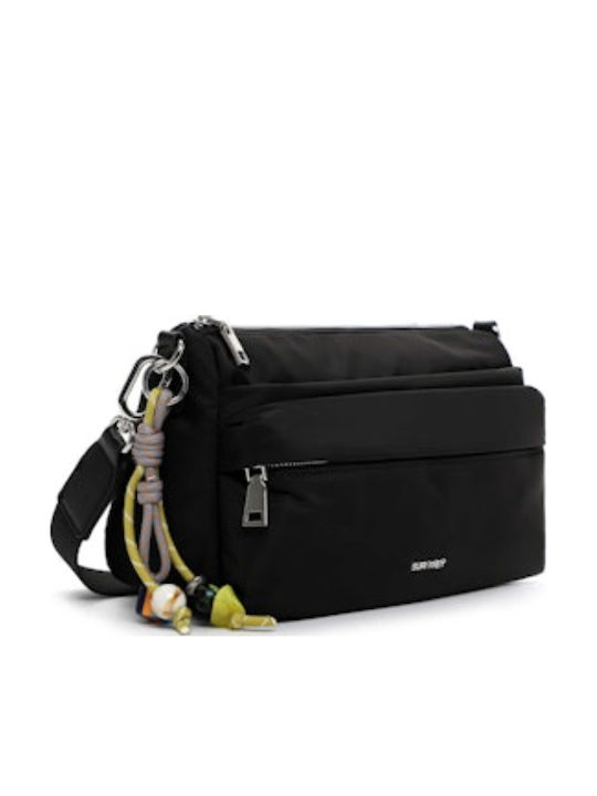 Damentasche Schultertasche Schwarz
