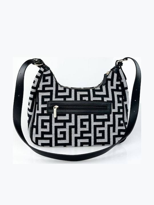 Set Damentasche Schultertasche Schwarz