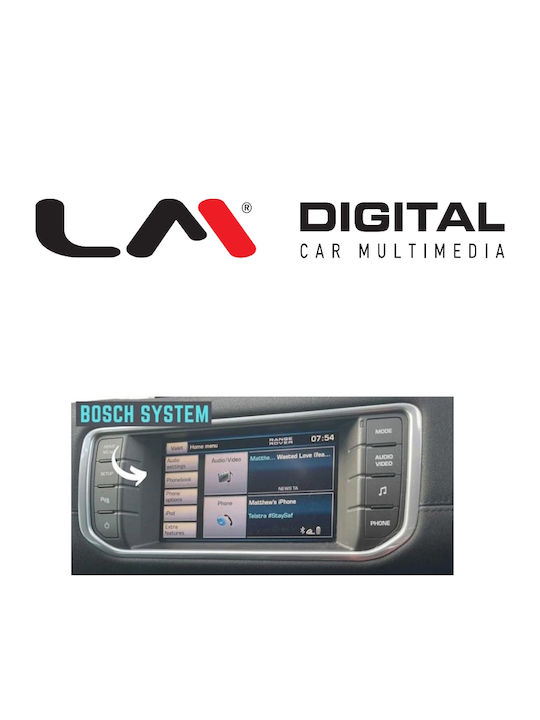 LM Digital Car Audio System for Land Rover Range Rover Evoque 2012 > 2016 (Bluetooth/USB/WiFi/GPS/Apple-Carplay/Android-Auto)