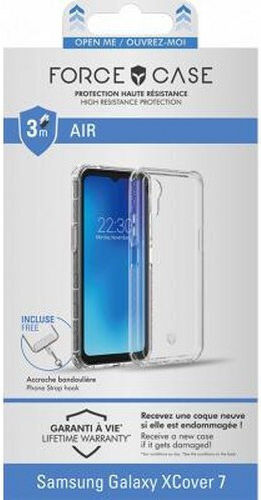 Force Case Case Samsung Galaxy X Cover 7 Reinforced Tryax System 3d Inserts Air Cushion Sienna