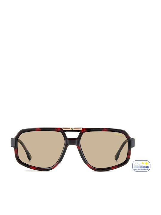Carrera Victory C Unisex Ochelari De Soare Cu Ramă Roșie Din Plastic / Acetat Și Lentile Gri 26/S 0UC/II