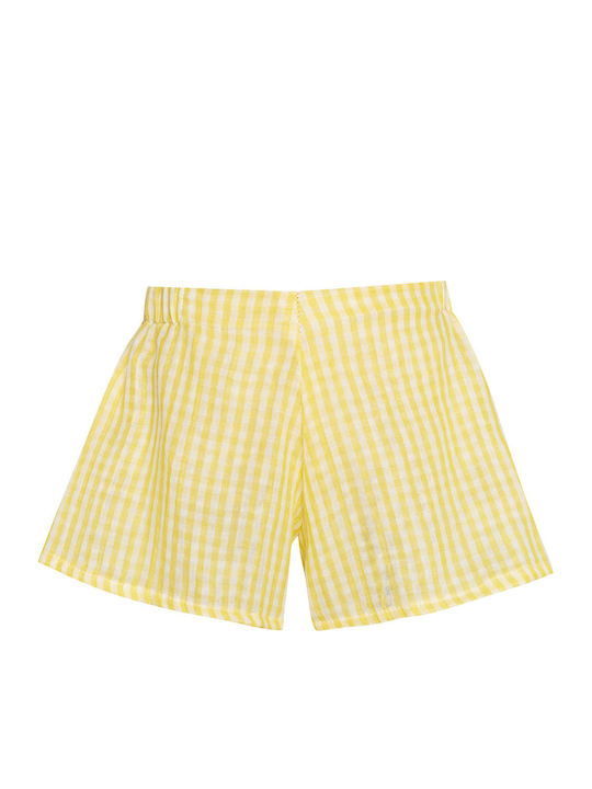 Kids' Set with Shorts Summer 2pcs Yellow